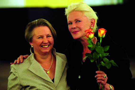 Zum 25. Geburtstag der Theaterfreunde 2014 kam auch die frühere Intendantin Marietheres List, die 2018 mit 72 Jahren starb.