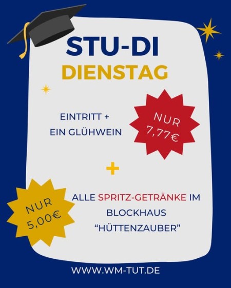 Romantischer Weihnachtsmarkt 2025 | Stu-Di-Dienstag auf dem Romantischen Weihnachtsmarkt!