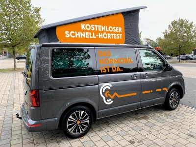 Kostenloser Schnell-Hörtest: Das Hörmobil ist wieder in Regensburg!