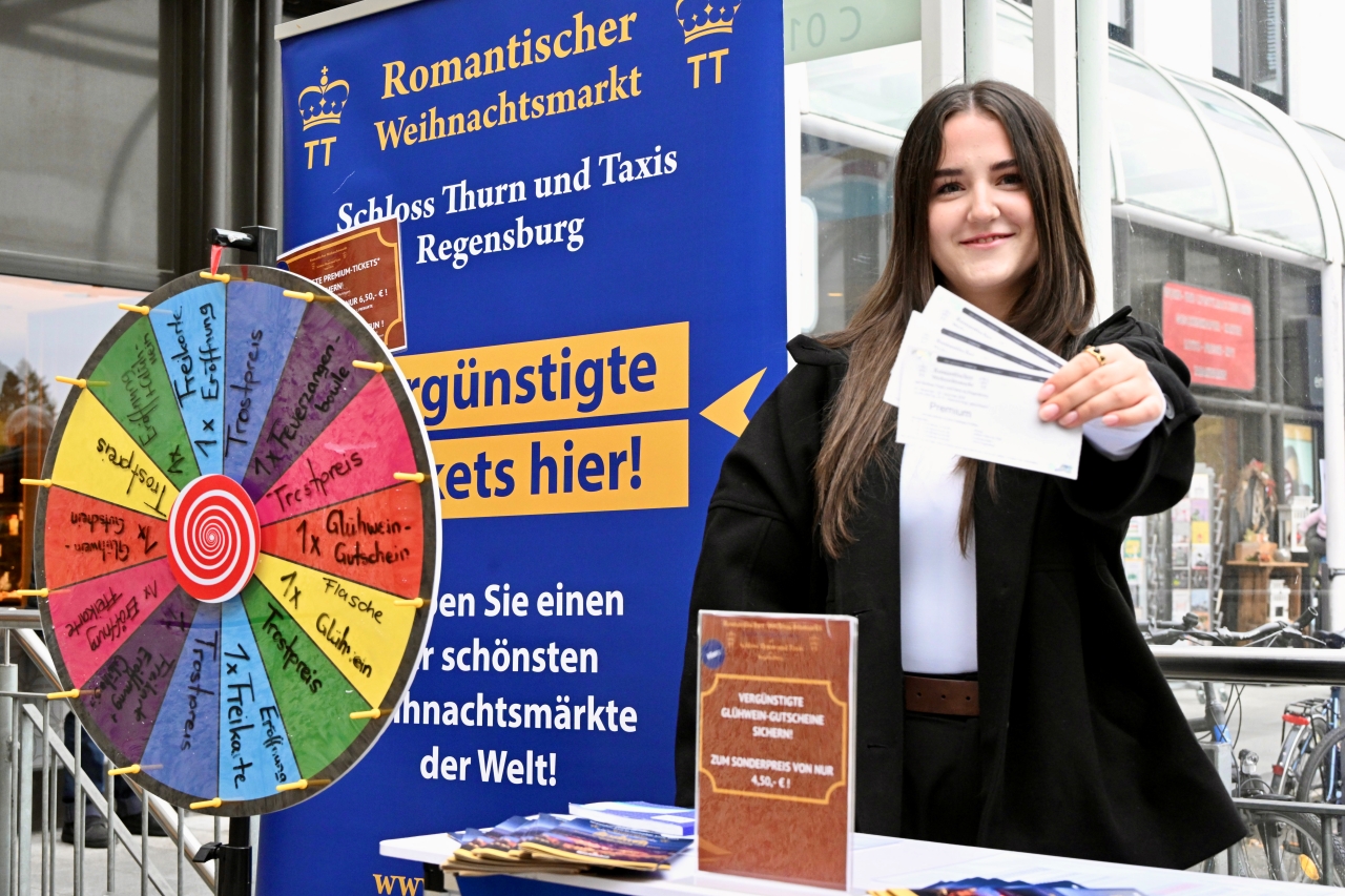 Romantischer Weihnachtsmarkt 2025 | Premium-Tickets und Glühweingutscheine zum Sonderpreis – 18.10.2025 im Donau-Einkaufszentrum