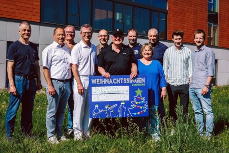 Weihnachtssingen: HG Hemau/Beratzhausen &uuml;bergibt 10.200 Euro f&uuml;r &bdquo;Franzi&ldquo;