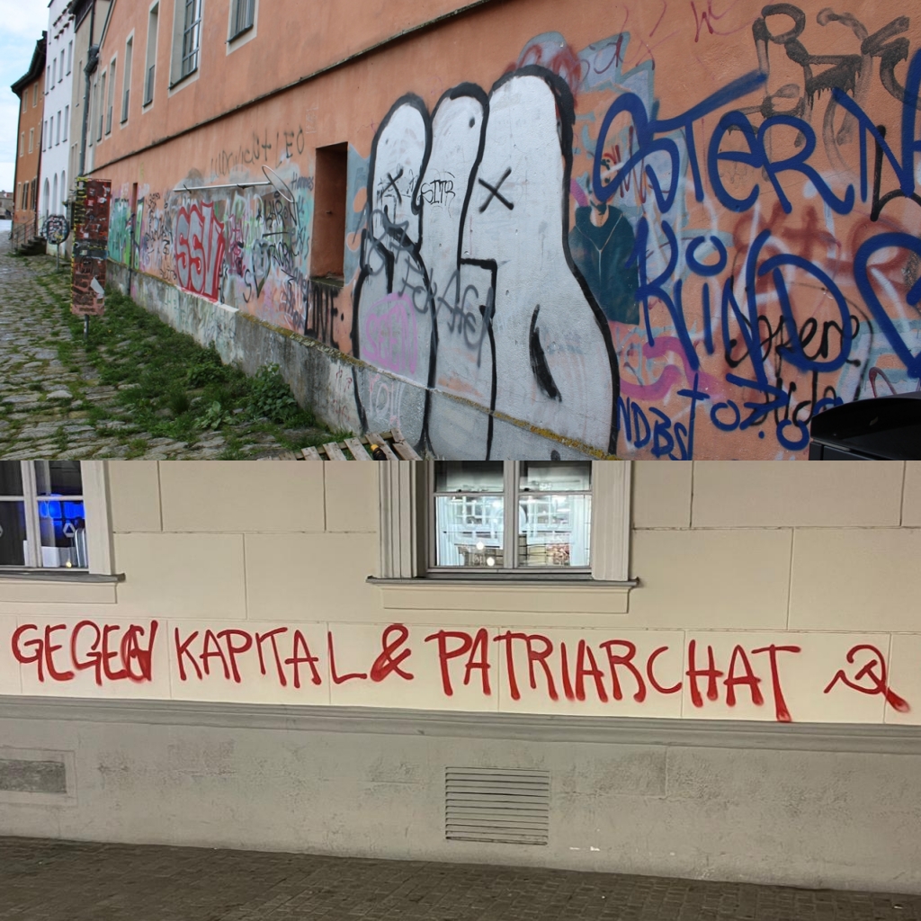 Nachgefragt | Stadt Regensburg entfernt Hakenkreuz-Schmiererei – warum hier aufhören?